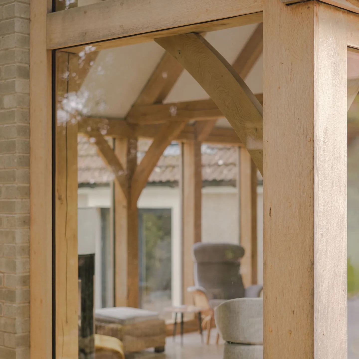 Fife Architects - The warmth of the oak frame. 💚 Why Oak?...