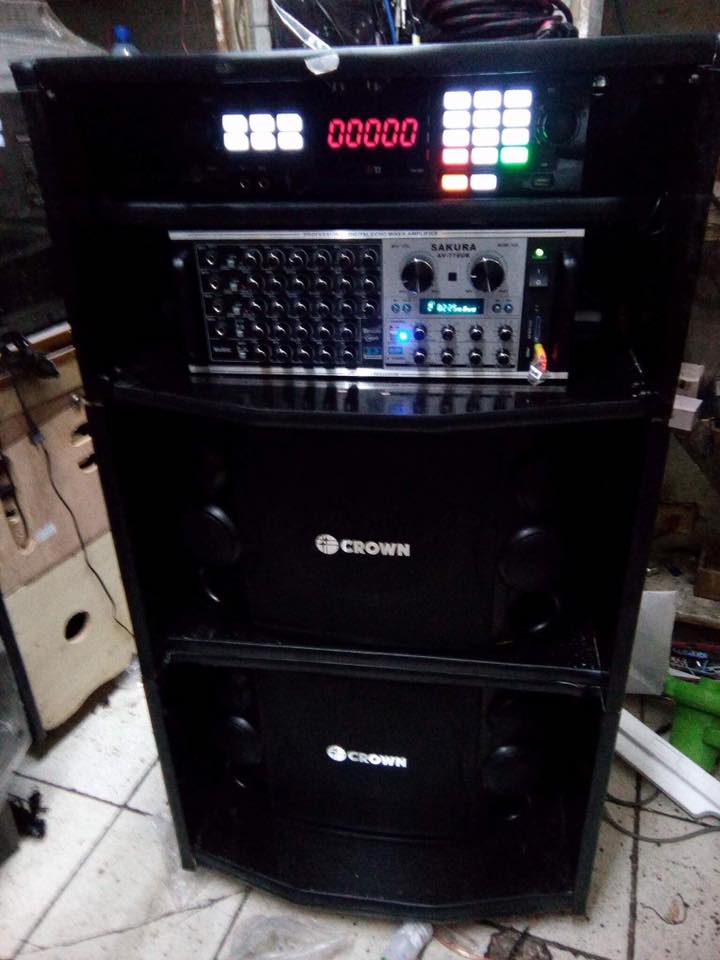 For Delivery to Laguna Resort Tower Videoke Cabinet 4Ft With glass door ...