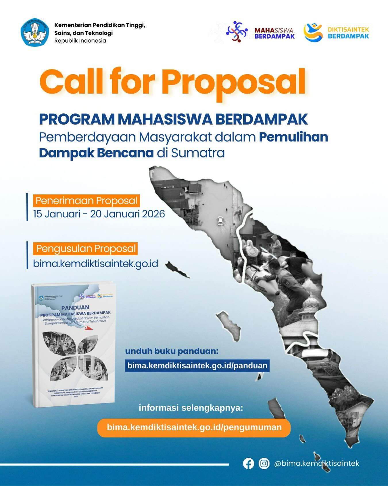 📢 PELUNCURAN PROGRAM RISET... - Bima Kemdiktisaintek | Facebook