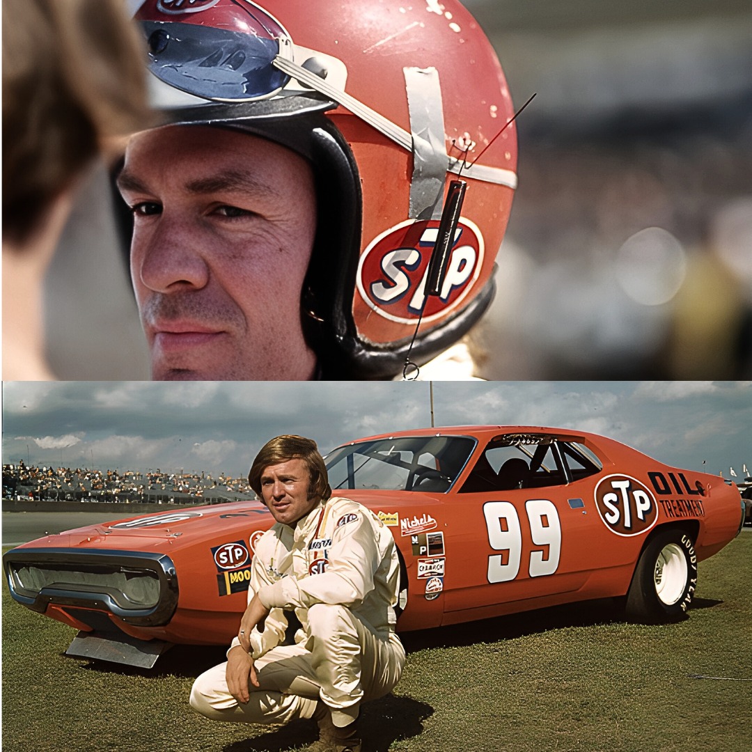 This image captures NASCAR driver Fred Lorenzen with his #28