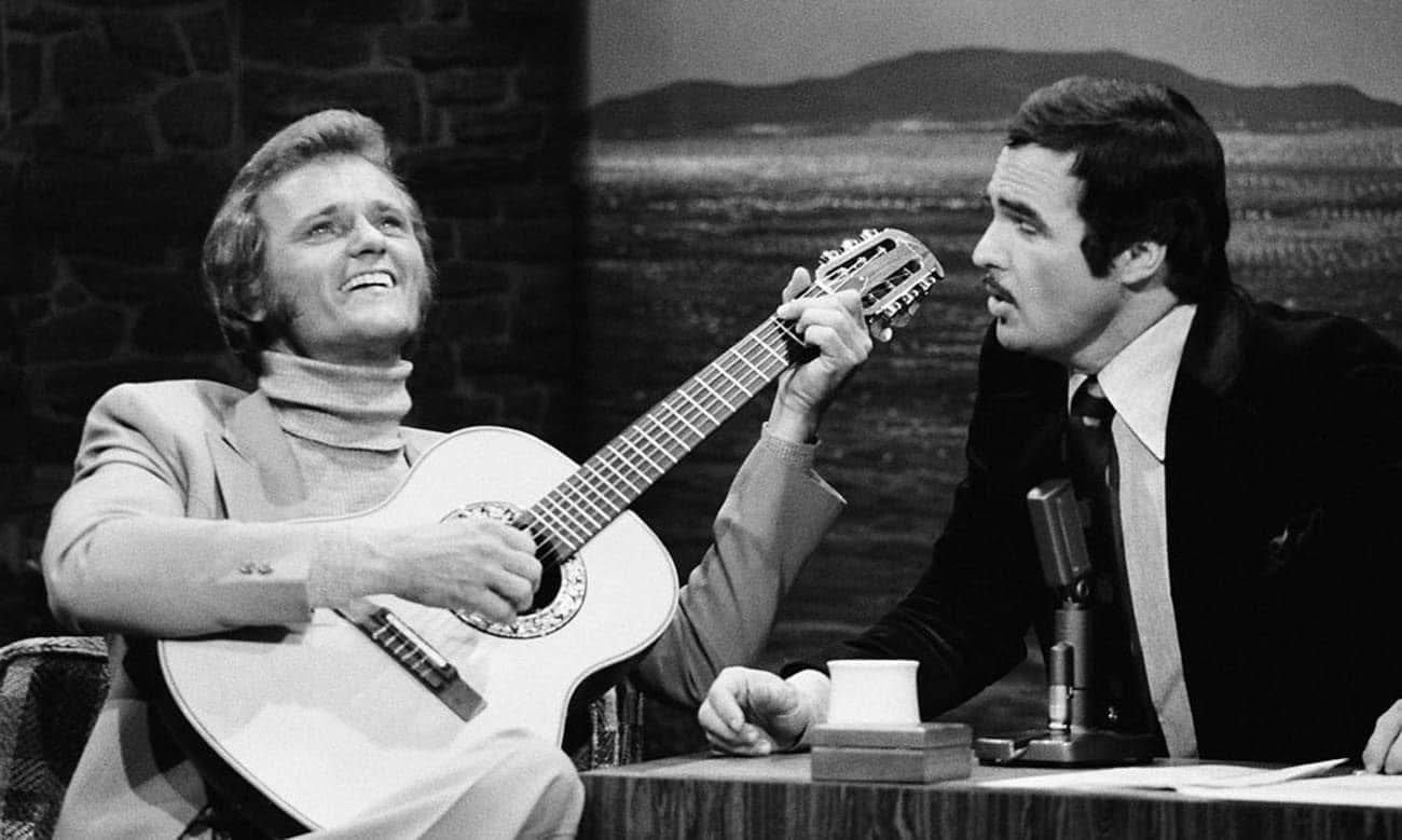 Woodstock - Jerry Reed on the Tonight Show with Burt Reynolds as guest ...