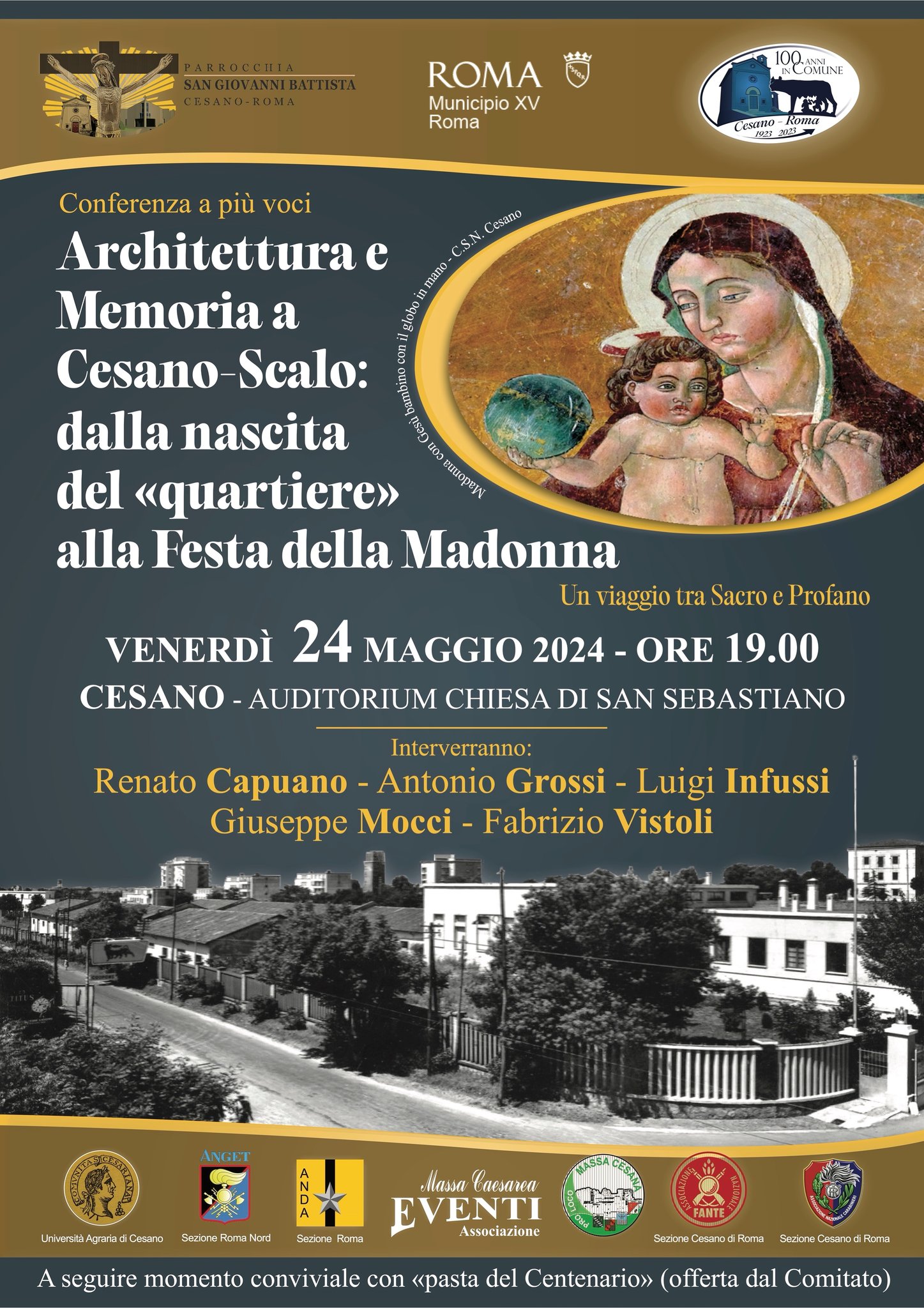 Cesano - Venerdì 24 Maggio 2024 ore 19.00 all'auditorium della Chiesa ...