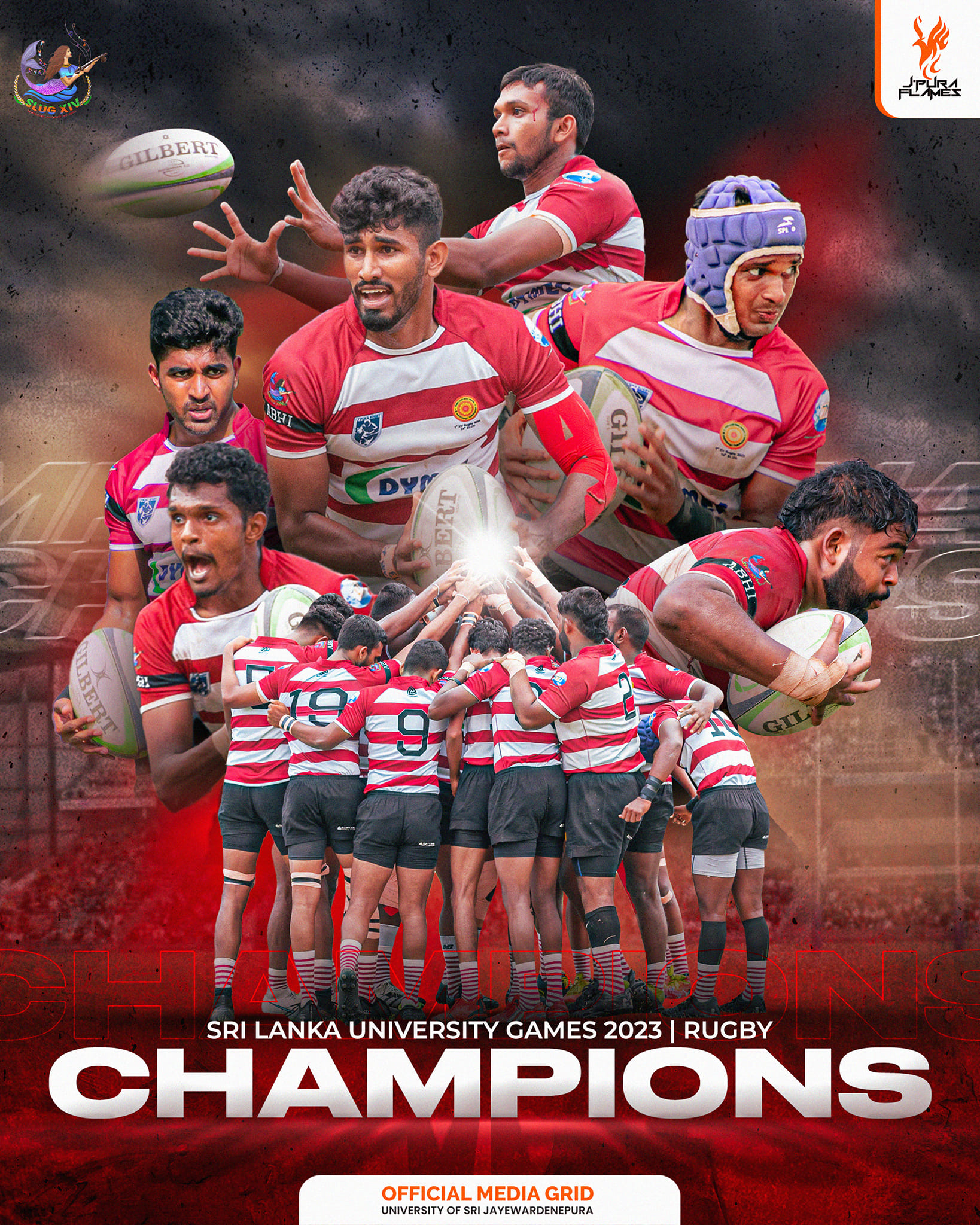 J'pura - Cheers to the Champs! SLUG 2023 - RUGBY FINALS 🏈 USJ vs UOK 🔴 ...