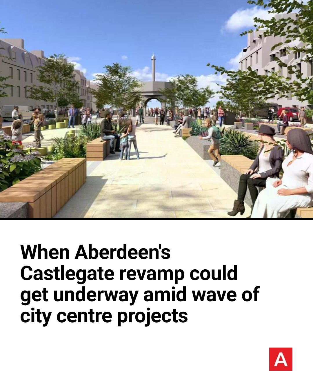 Aberdeen - Proposals would see the streetscape transformed with new and ...