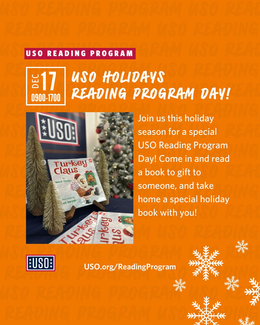 💛 This holiday season, swing by the... - USO United Kingdom | Facebook