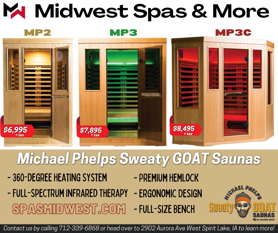 Midwest - Michael Phelps Sweaty GOAT Saunas! 😌💦 MP2 - MP3 - MP3C With a ...