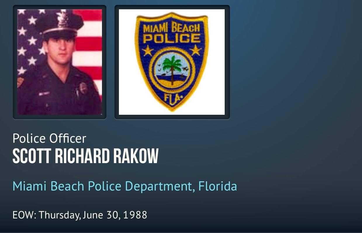 Police Officer Scott Rakow was shot and killed during a pursuit of a ...