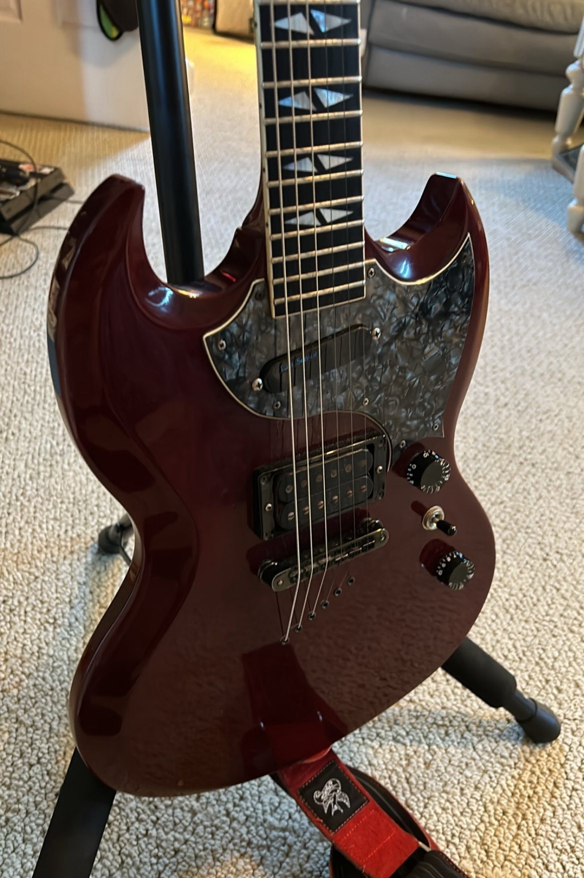 Gibson SG owner shares their 1988 double 90 work horse