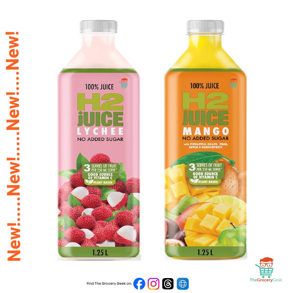 H2 has dropped 2 new long-life... - The Grocery Geek AU | Facebook