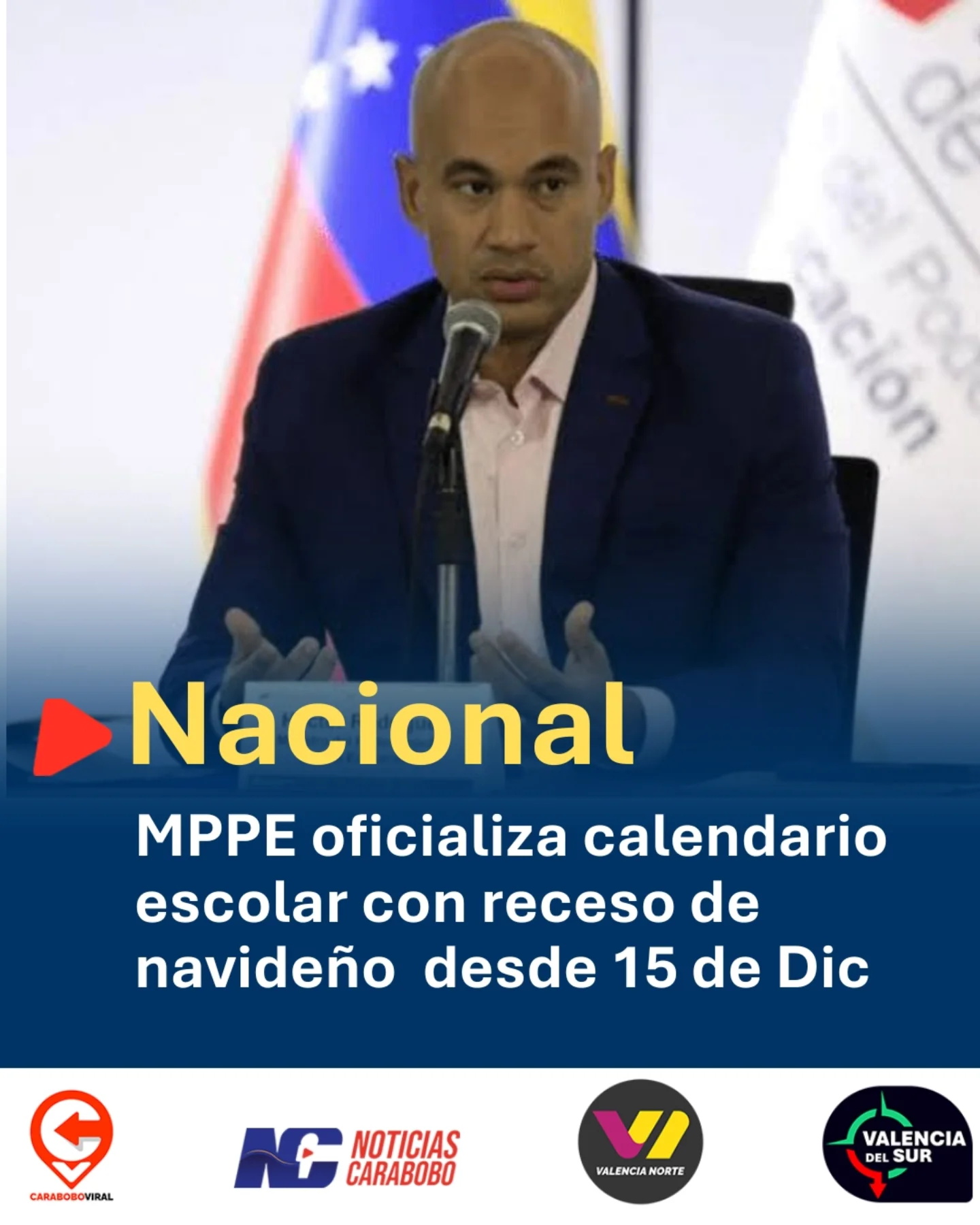 Noticias - Calendario Escolar 2025-2026: receso navideño inicia el 15 ...
