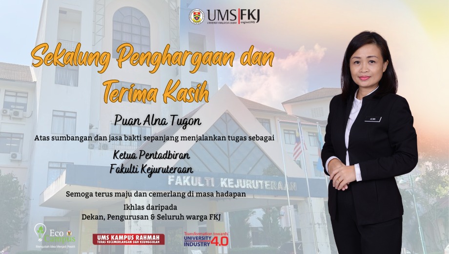 “Sekalung Penghargaan dan... - Fakulti Kejuruteraan UMS | Facebook