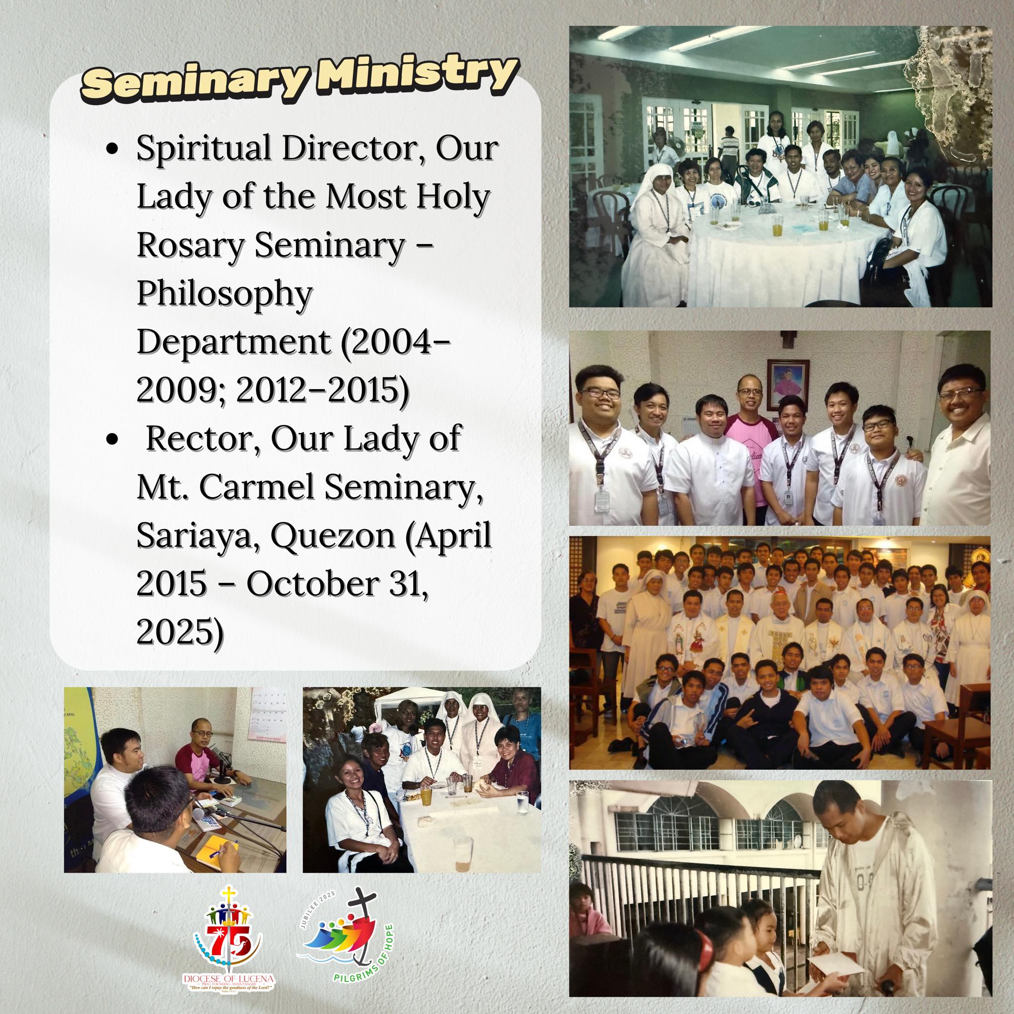 The Roman Catholic... - The Roman Catholic Diocese of Lucena