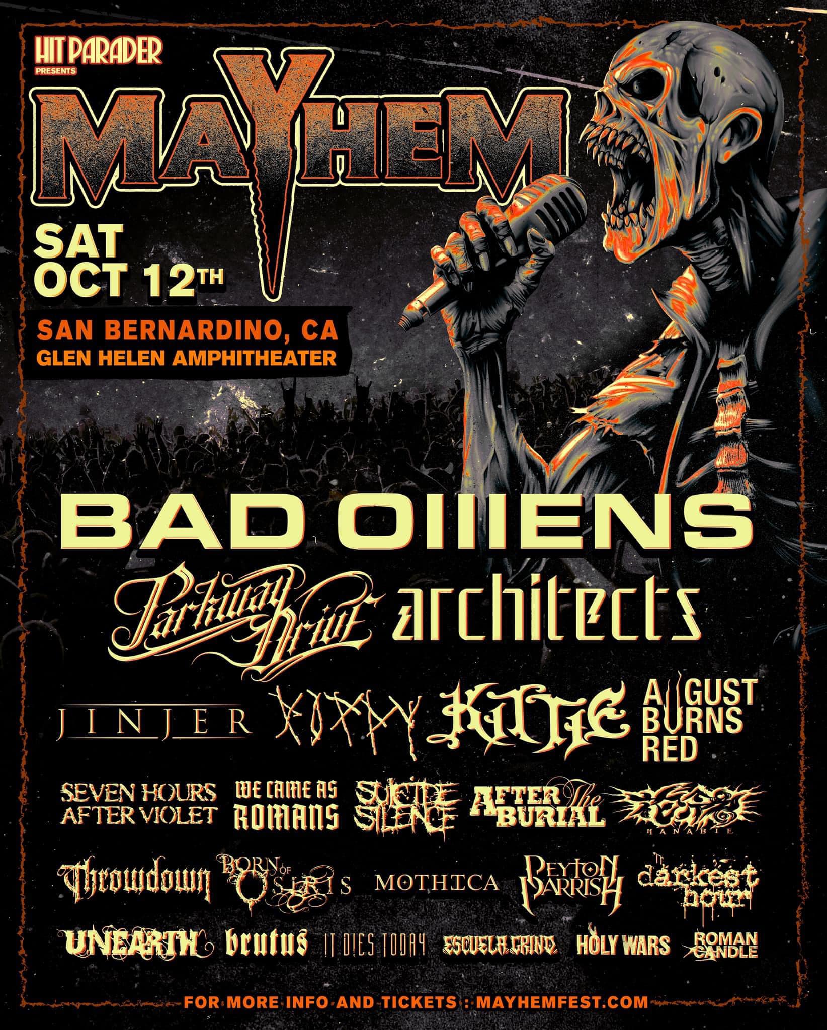 Unlimited - Got to design one of the official posters for Mayhem ...