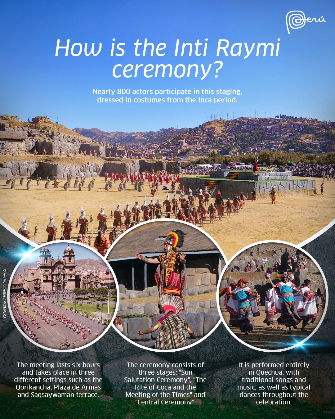 Visit Peru - The #IntiRaymi ☀️, more than a celebration,...