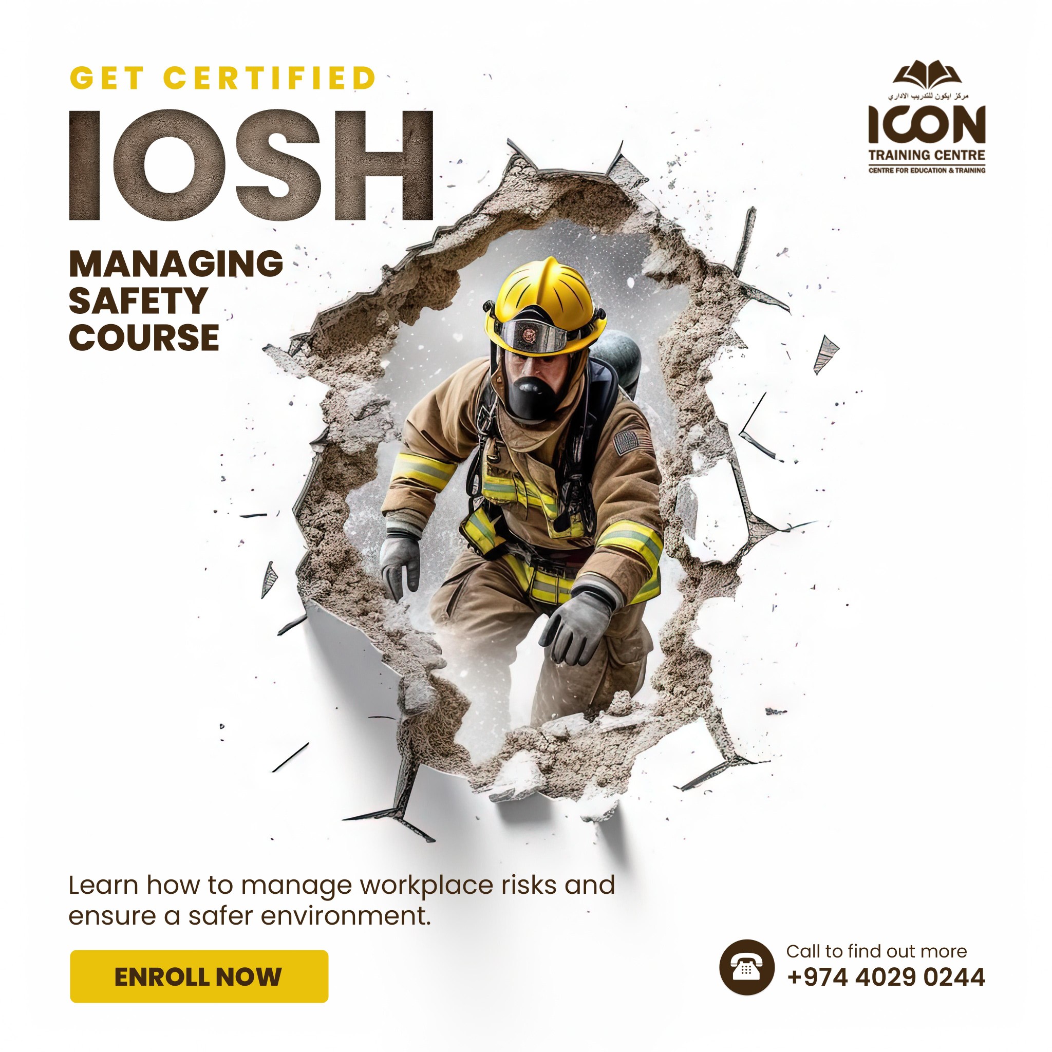 Curated visual reference: Gallery Detail: Icon Be The Safety Leader Every Workplace Needs Iosh Managing