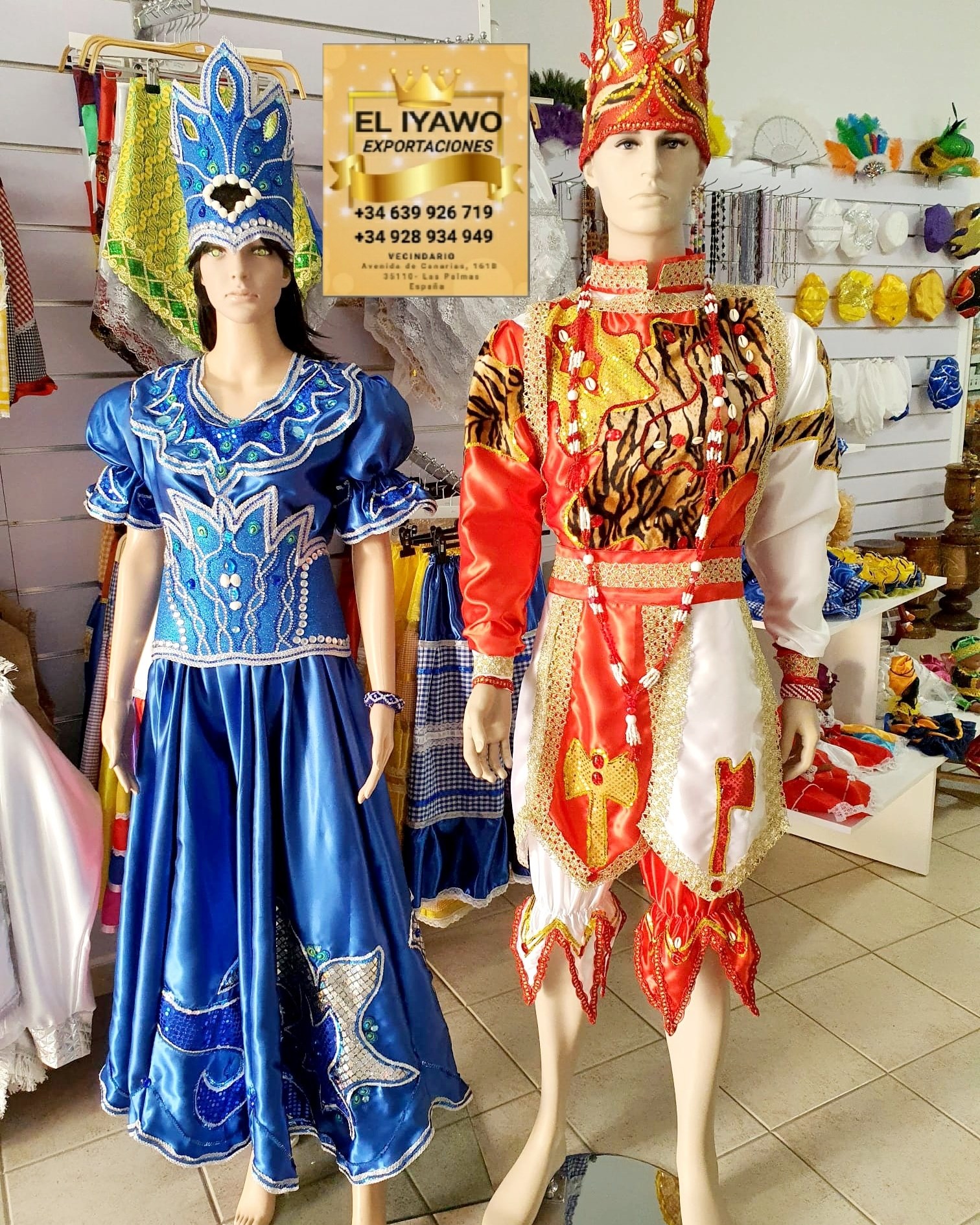 🌈🌈 CONFECCIONAMOS TRAJES DE... - Tienda EL IYAWO - Malaga | Facebook