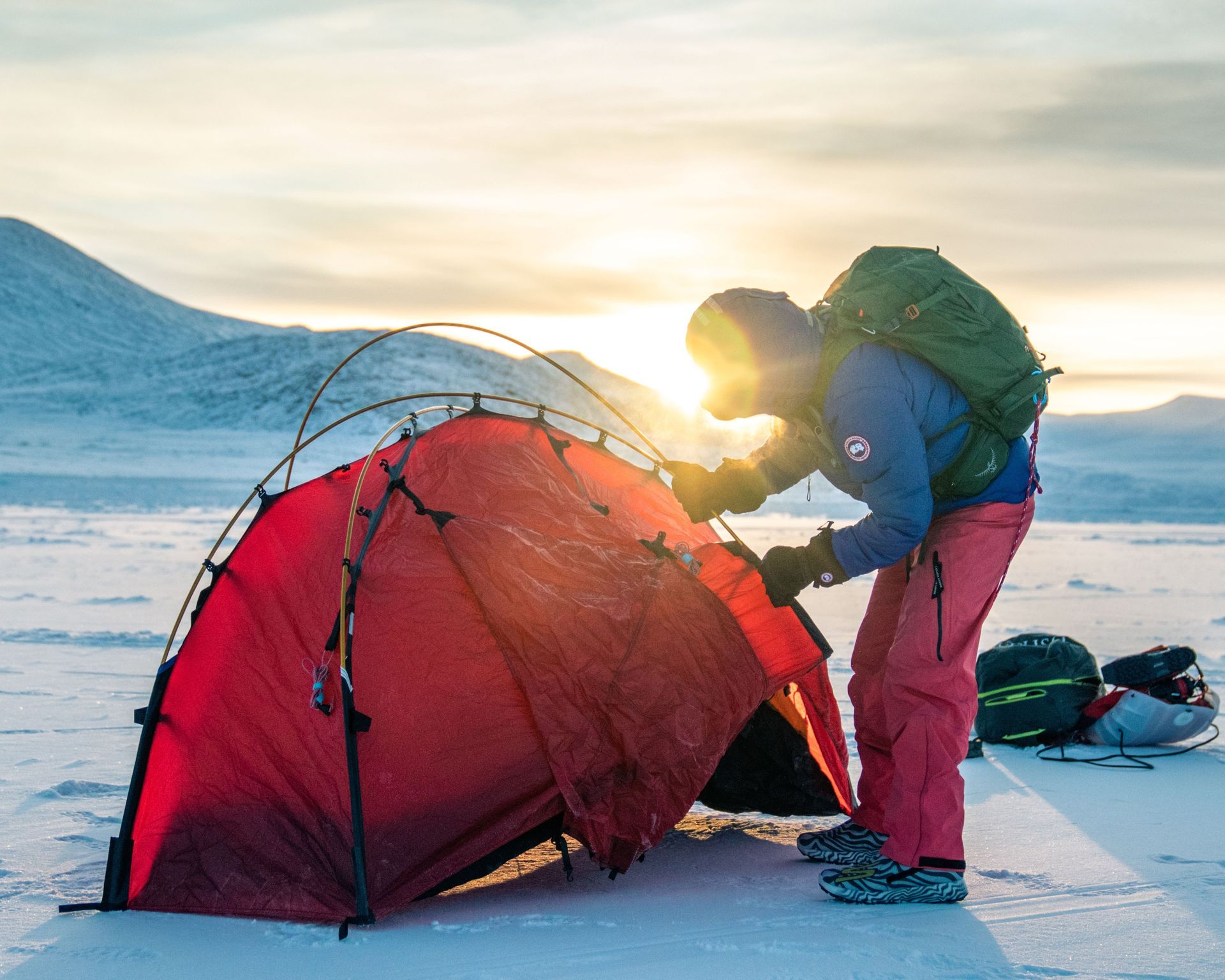 Hilleberg Atlas tent named after Greek giant and mountain range