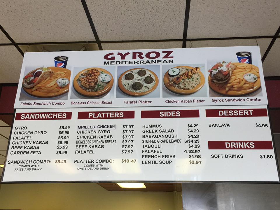 Gyroz Mediterranean Eatery | Lexington KY