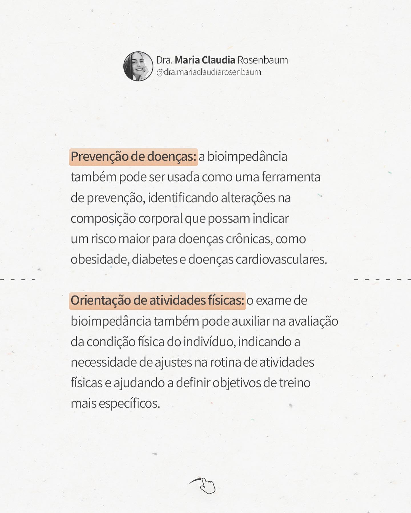 Dra. Maria Claudia... - Dra. Maria Claudia Rosenbaum