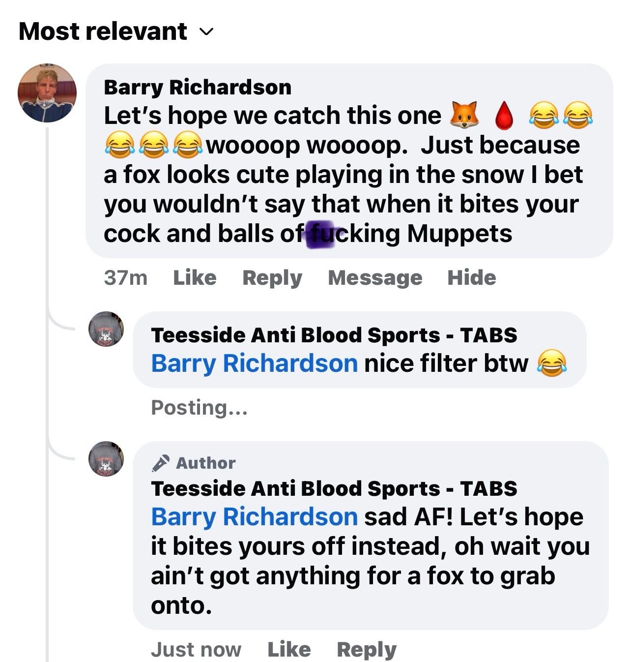 Teesside Anti Blood Sports - TABS