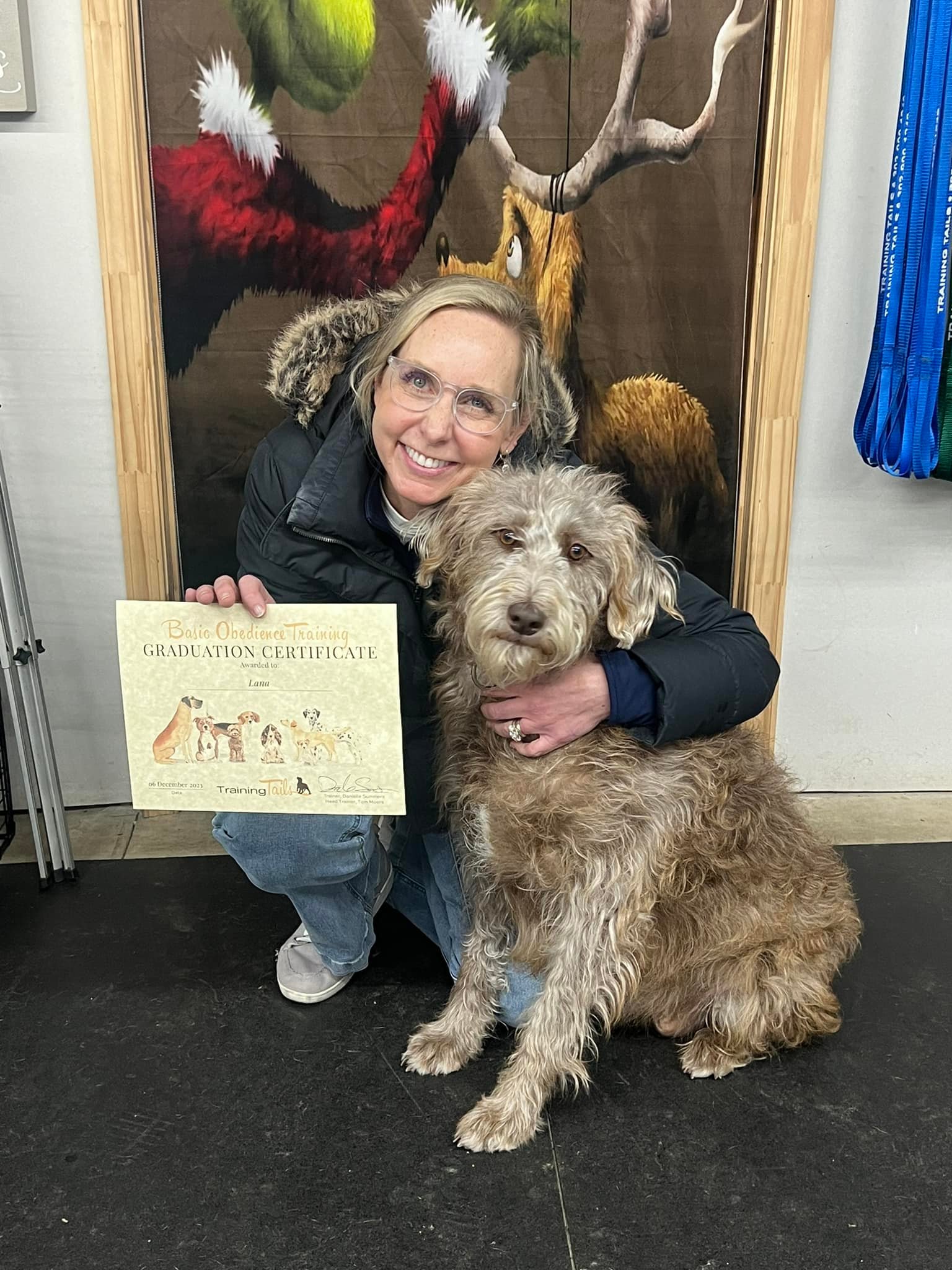 Training Tails - Congratulations to our most recent basic...