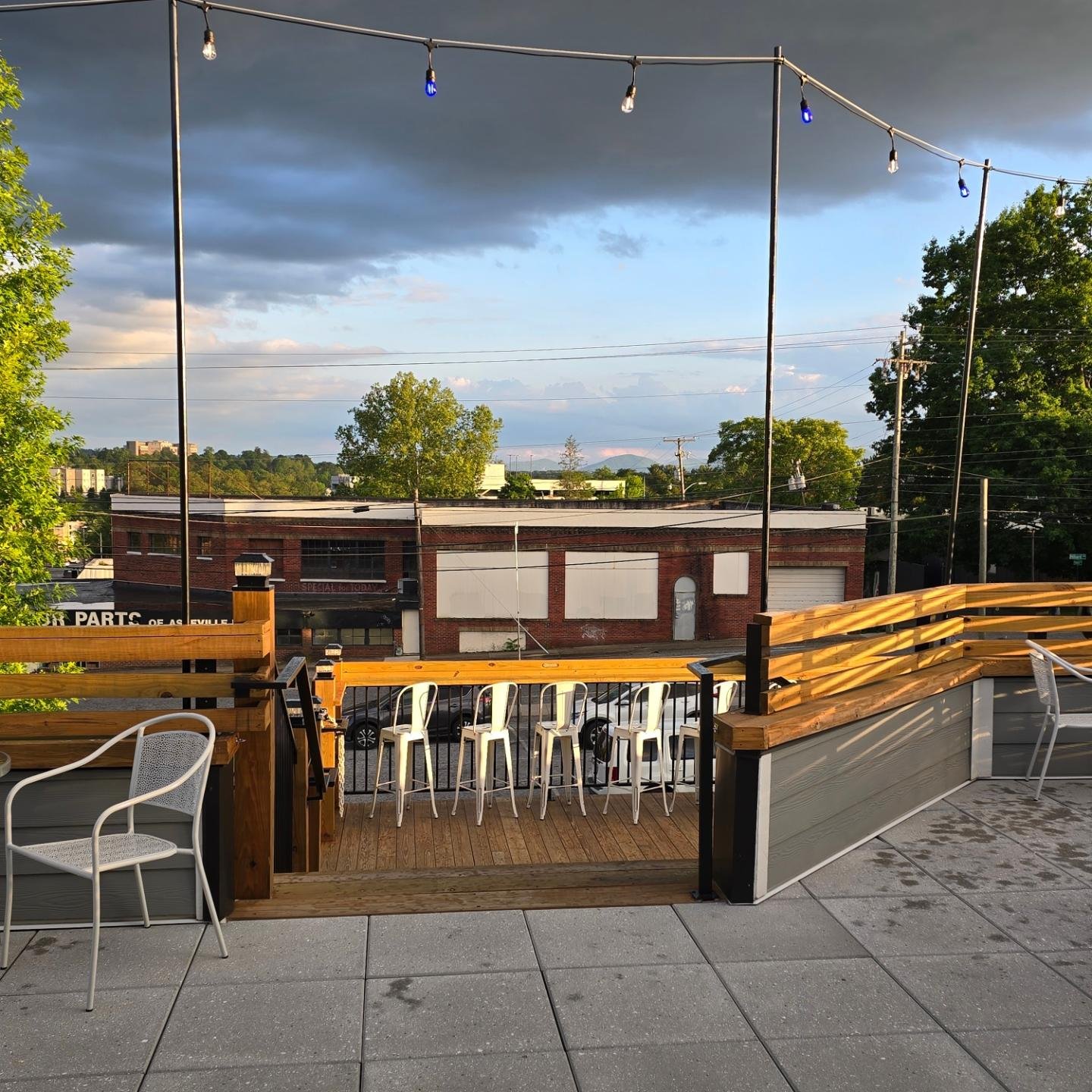 The deck, rooftop, patio,... - Boomer's Bourbon and Cigar Bar | Facebook