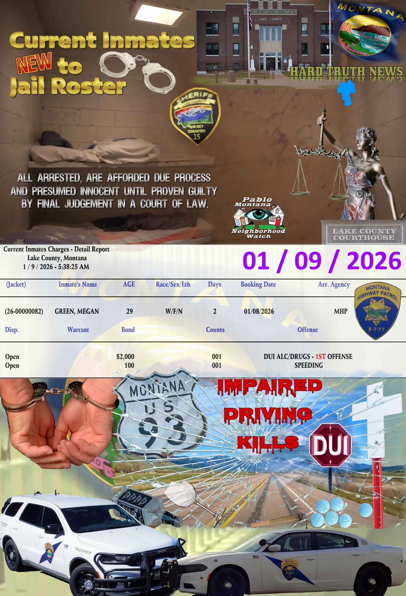 Pablo - New Inmate to Lake County Jail Roster - Jan 9th 2026 - | Facebook