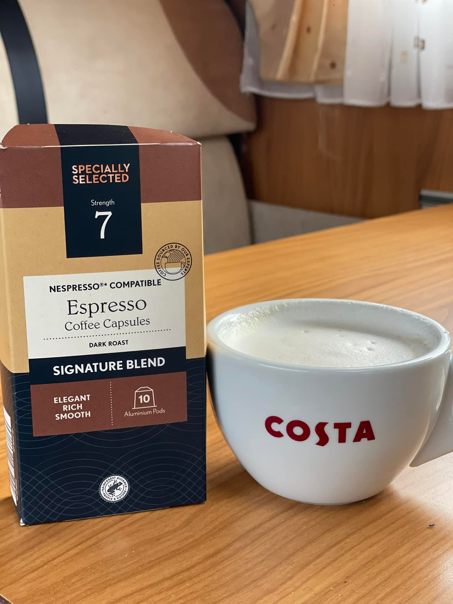 Aldi Nespresso pods highly recommended
