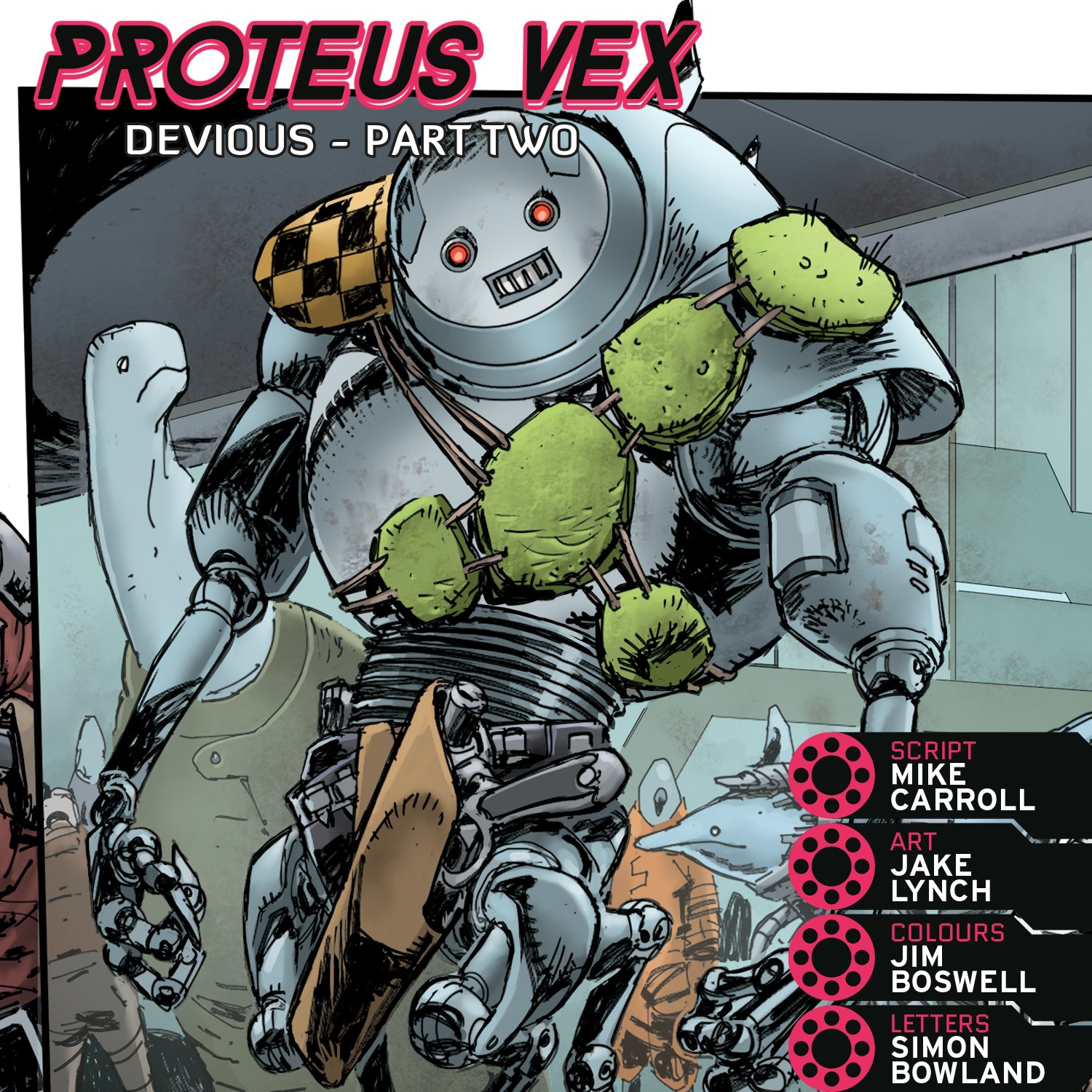 2000 AD Prog 2376 is out on 3rd April - tomorrow! - featuring