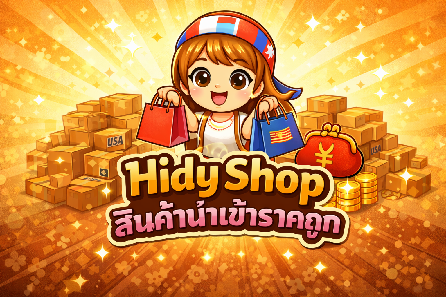 Hidy Shop สินค้านำเข้าราคาถูก