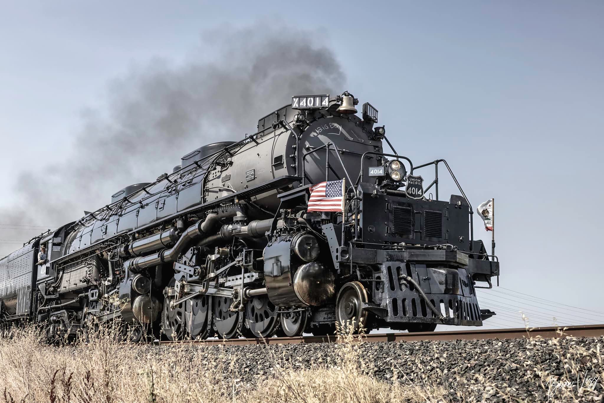 Union Pacific trains 9409, 6047 and 6263 in Victorville, CA