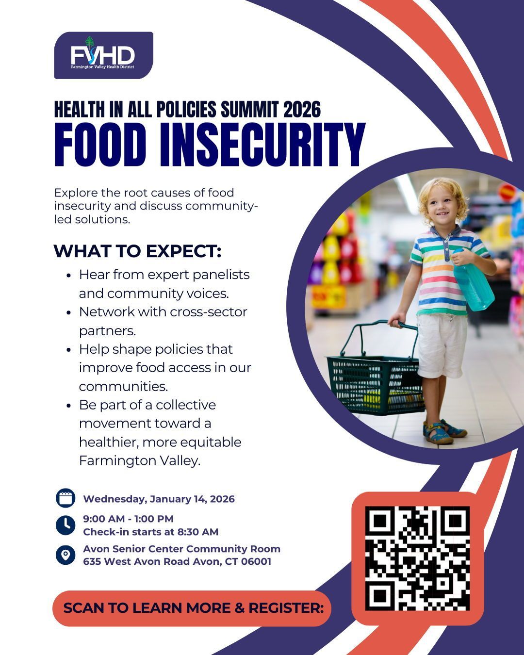 Farmington - Join us for a food insecurity summit next month, featuring ...