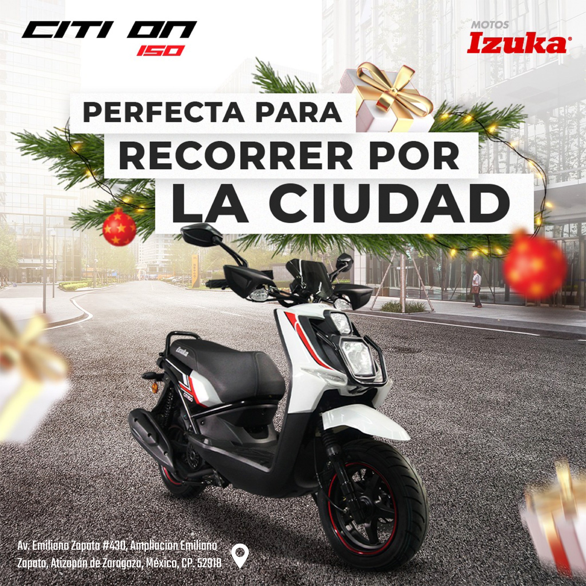 Moto Store Mx - La scotter #CitiOn es perfecta para...