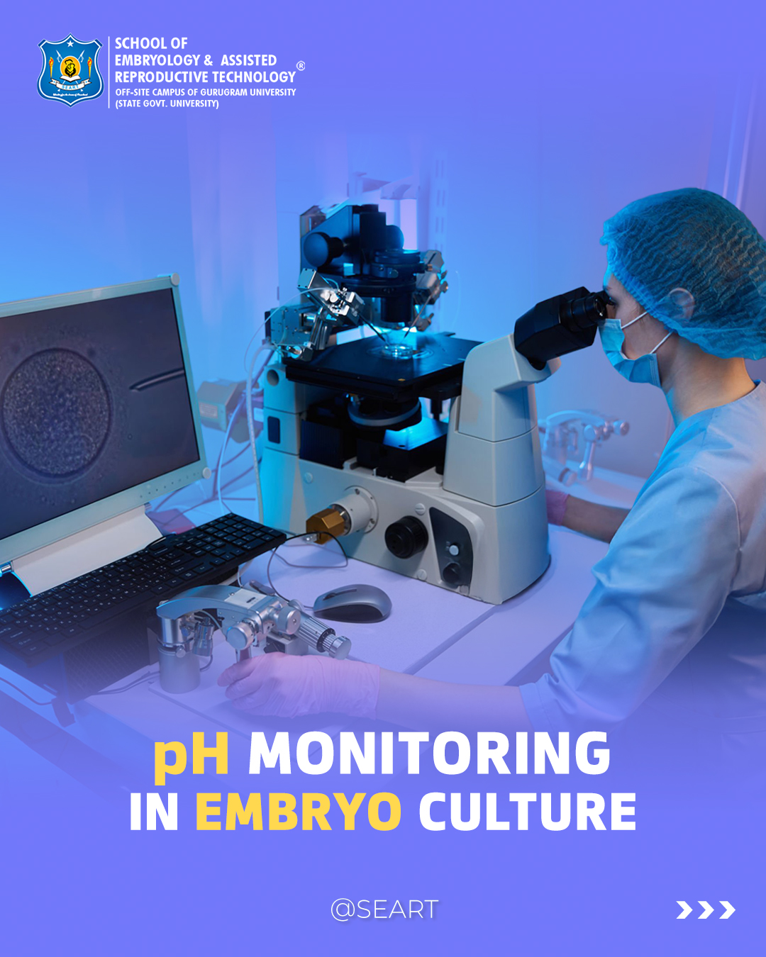 pH monitoring is crucial for healthy embryo development! At SEART, we ...