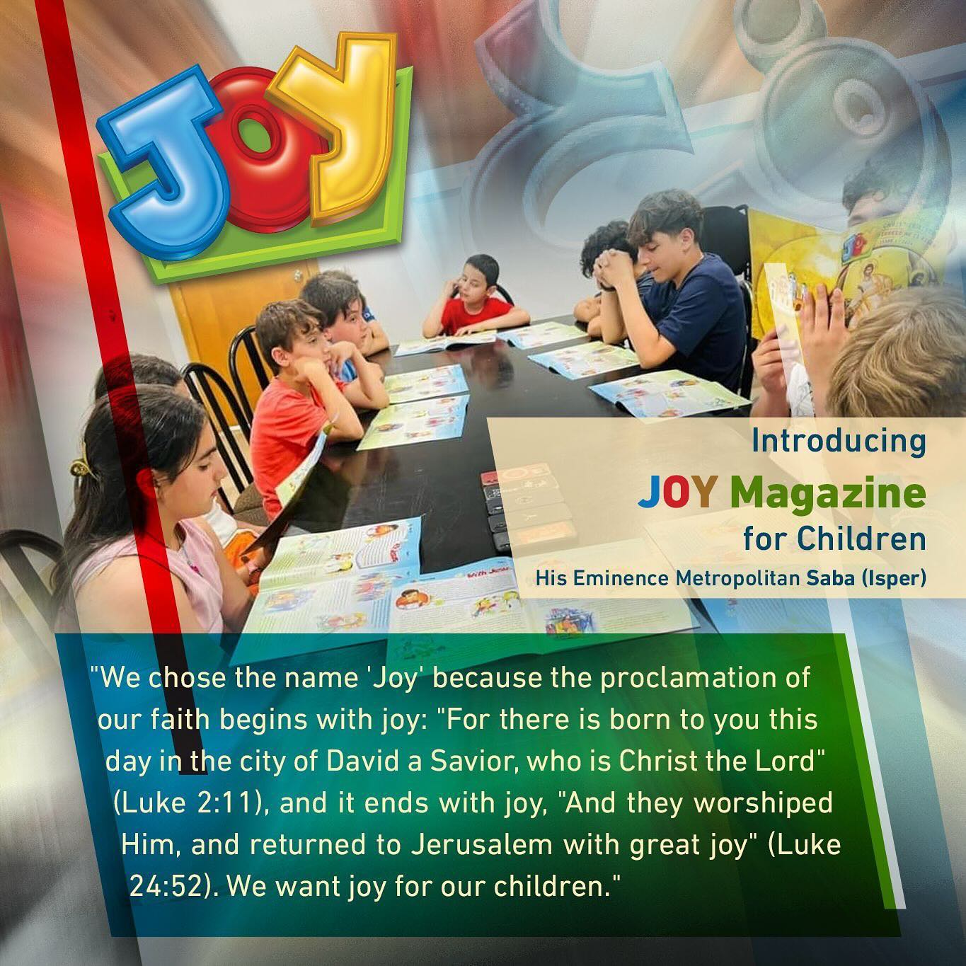 Joy Magazine - Antiochian Archdiocese