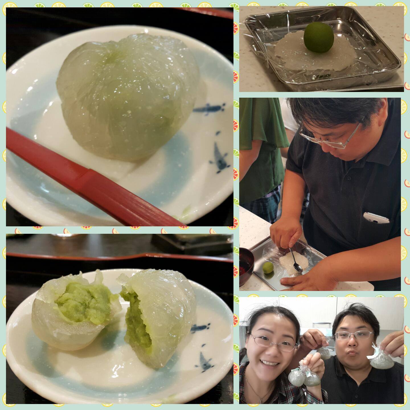 抹茶菓子鑑賞團 花千鳥 葛饅製作體驗 16年7月底參加了 日本茶花千鳥 的葛饅製作體驗也就是用葛粉做成外皮 內包抹茶白豆沙餡的菓子由店主sayuri小姐先示範一遍後 再讓大家親自試做以下是日本茶花千鳥店主sayuri小姐提供的葛饅頭食譜 材料 10個份 葛