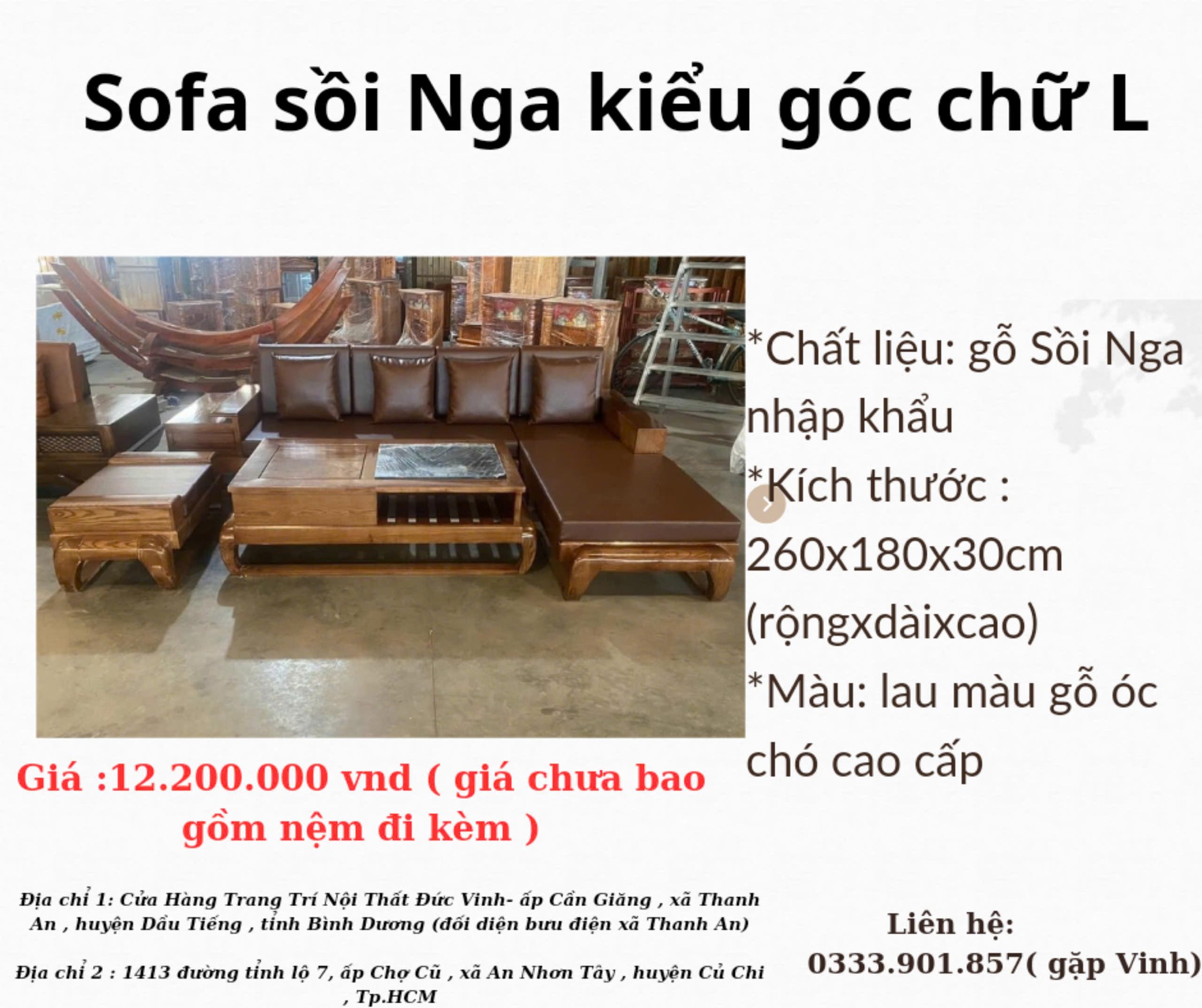 15+ Bộ ghế... - Trang Trí Nội Thất Đức Vinh- Dầu Tiếng | Facebook