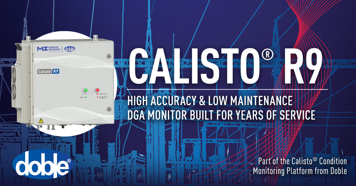 Doble Engineering - The Calisto® R9 brings something new to the market ...