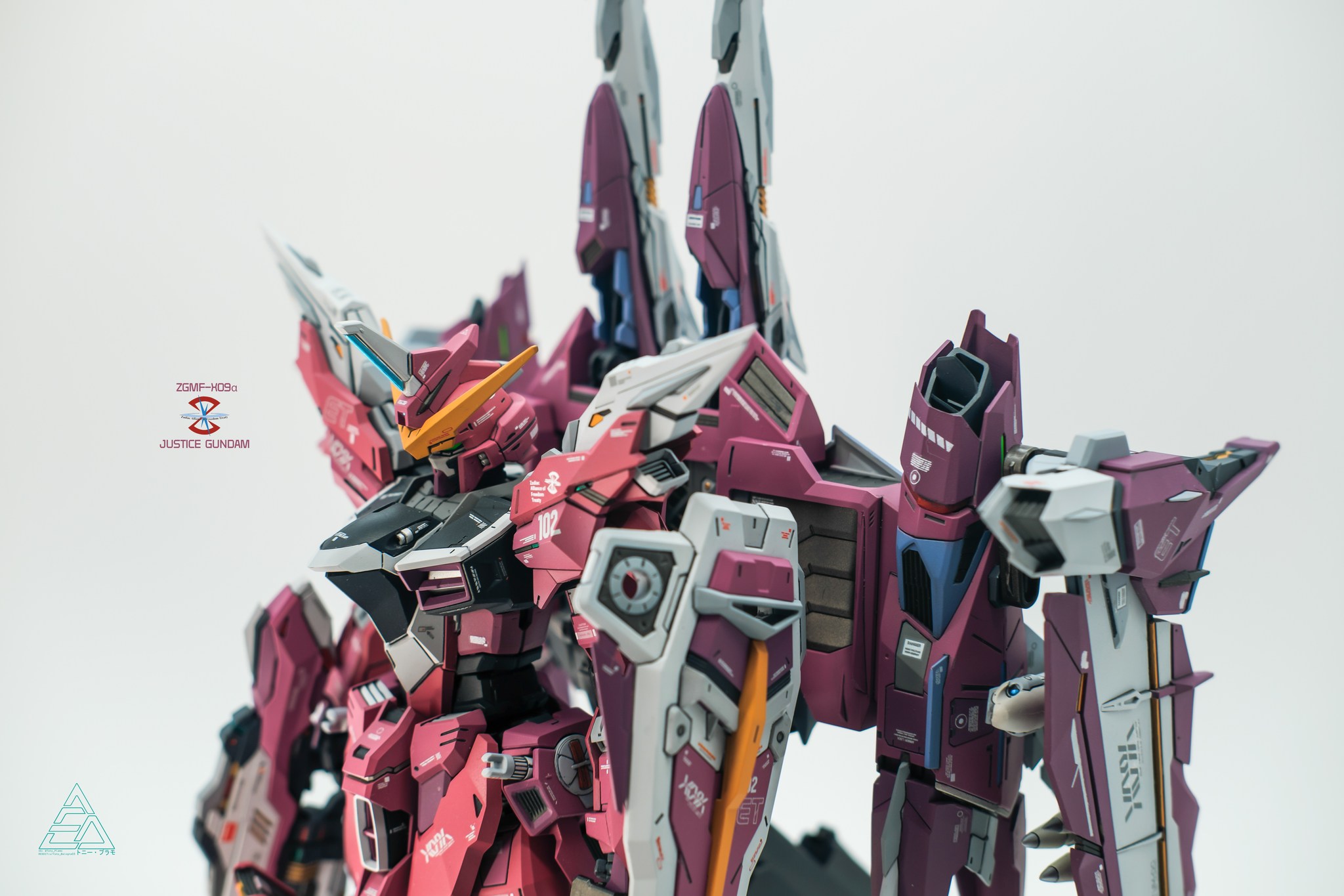 Justice Gundam resin GK by Fortune Meow build