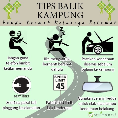 TIPS BALIK KAMPUNG Akak yang... - Serimama Set Berpantang.