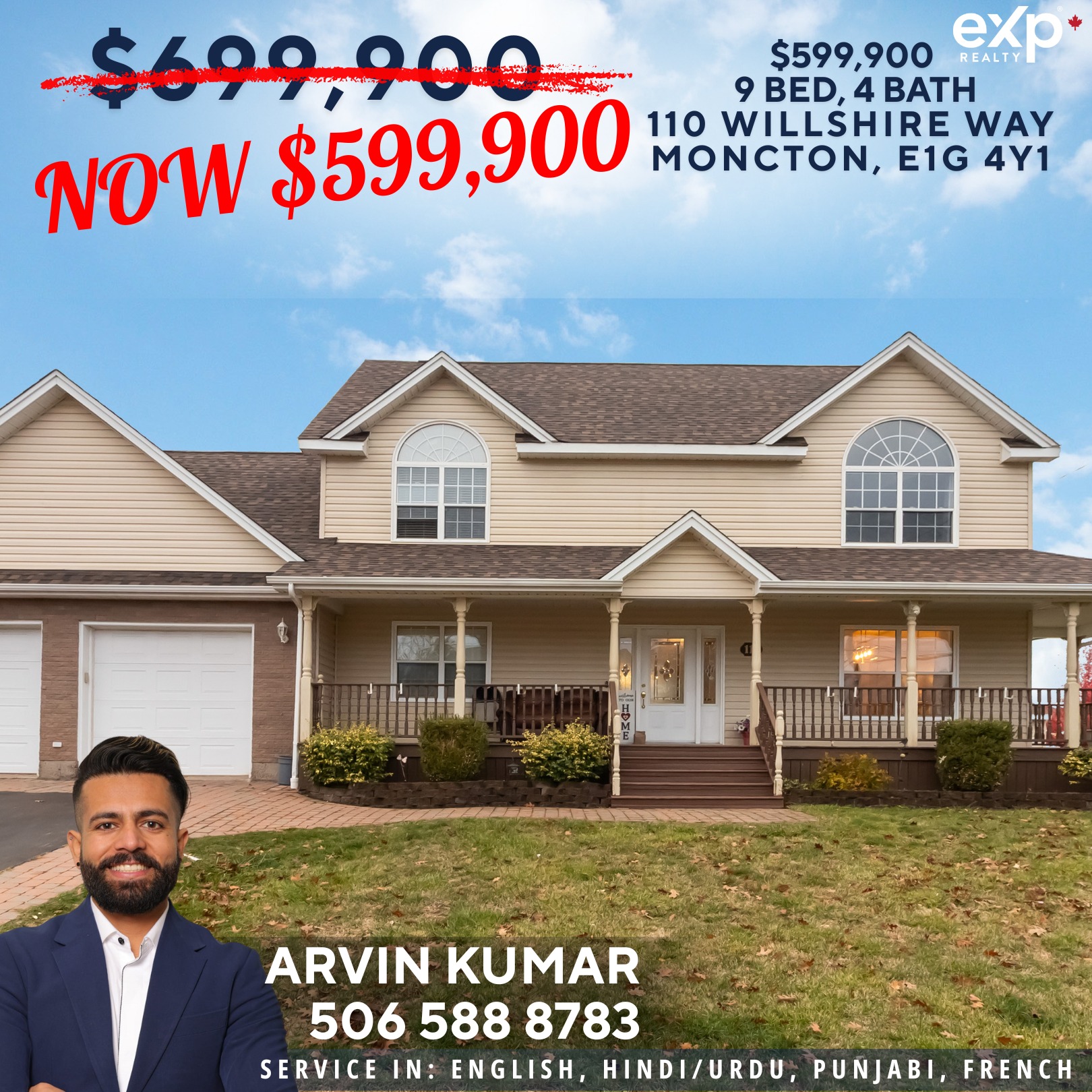 Arvin Kumar Real Estate- Exp Realty | Moncton NB