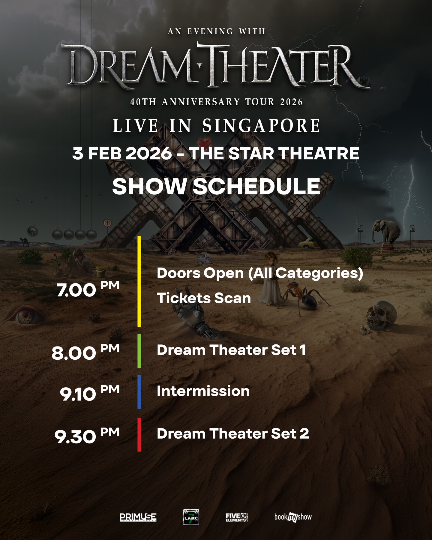 Official Dream Theater 40th... - Primuse Entertainment | Facebook