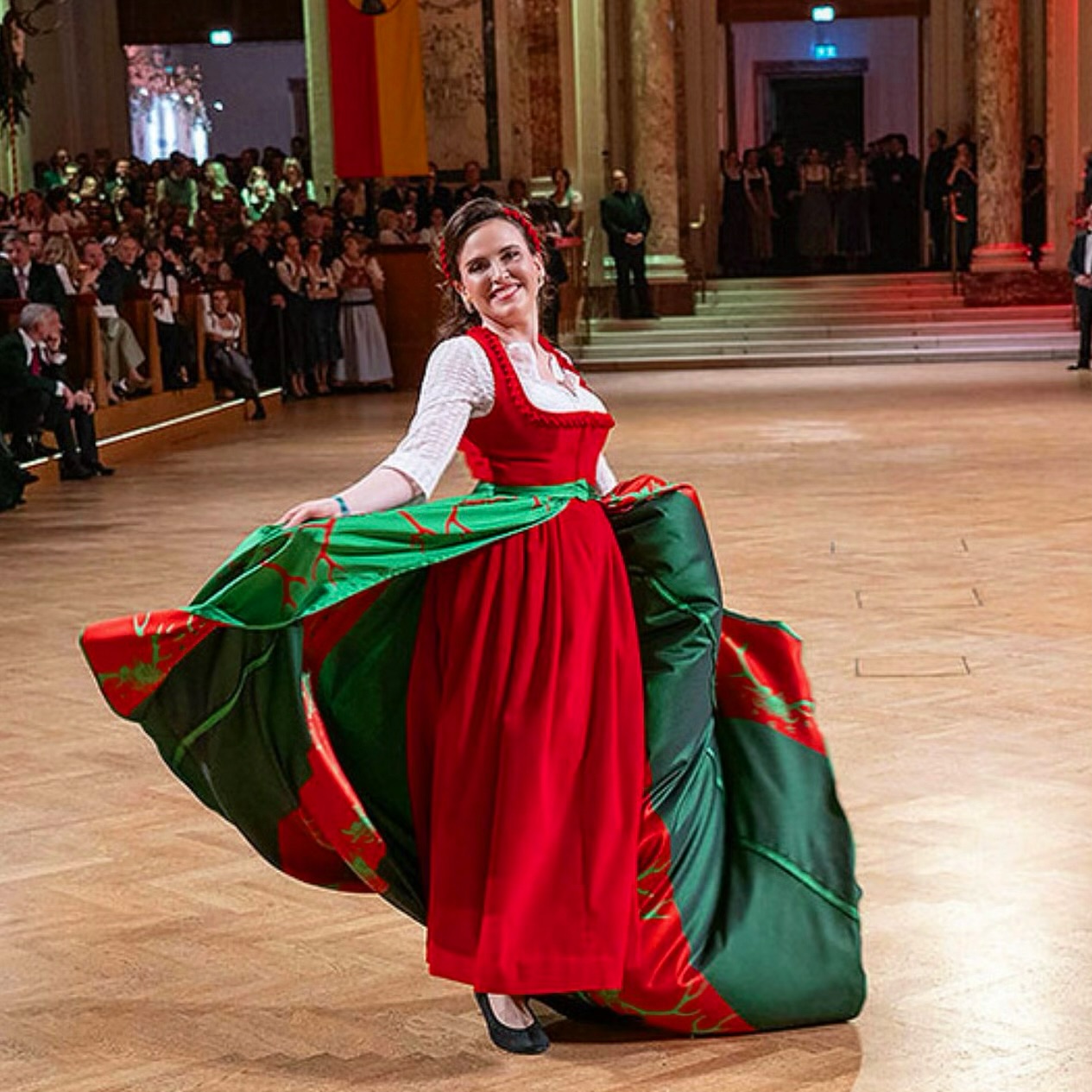 Rebecca - I had the wonderful experience of opening the 101st Jägerball ...