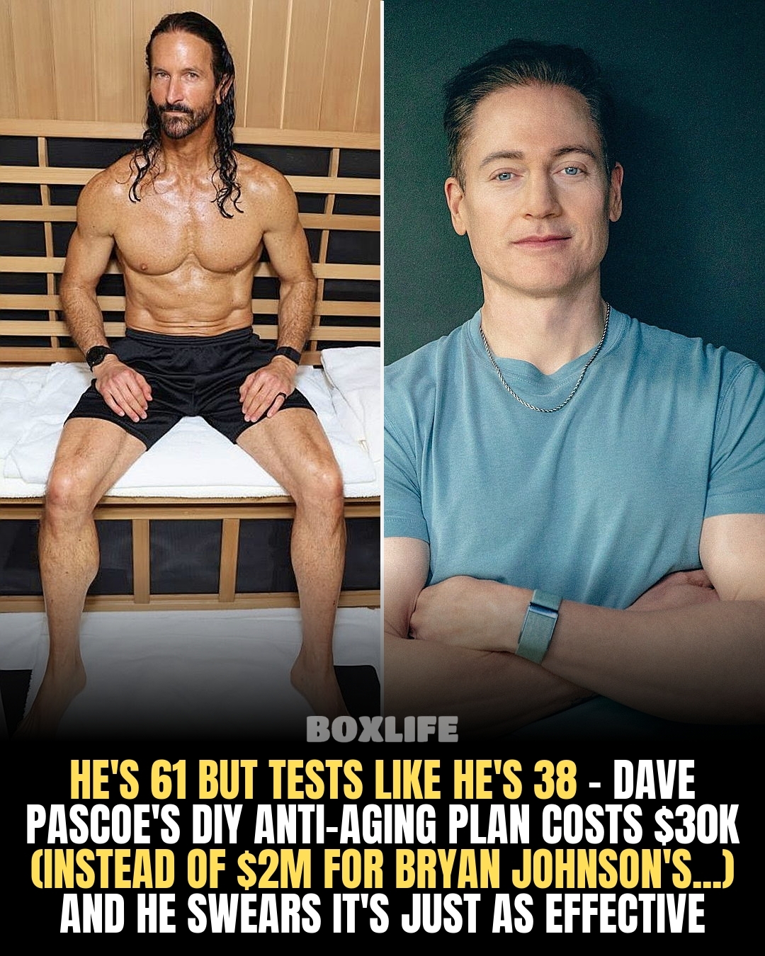 gary pascoe glutathione The man who's outsmarting Father Time, Dave Pascoe. Here's the exact protocol he uses to appear biologically 25 years younger. isn't a celebrity or a billionaire. He's an engineer who watched BPC-157 and TB-500 Blend: Optimal Electrolyte (Flavor):Berry Amylin