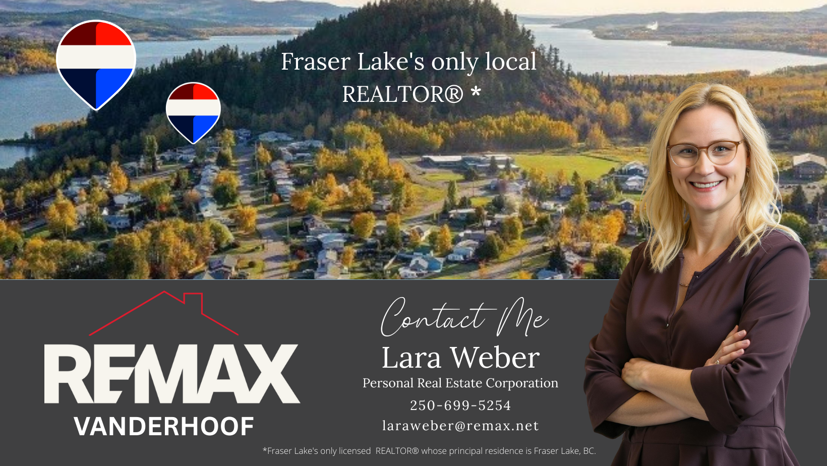 Lara Weber Personal Real Estate Corporation RE/MAX Vanderhoof ...