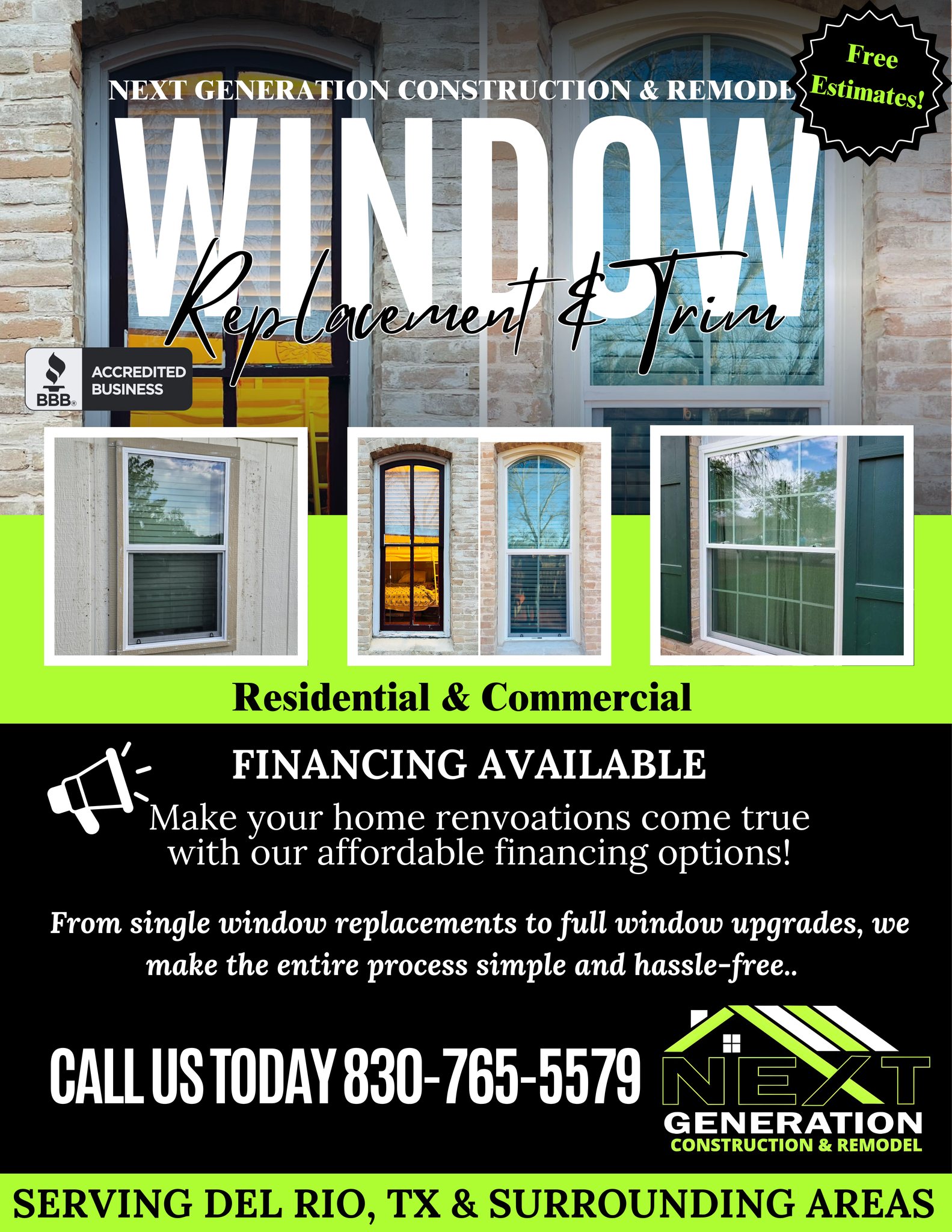 Next Generation Construction and Remodel | Del Rio TX