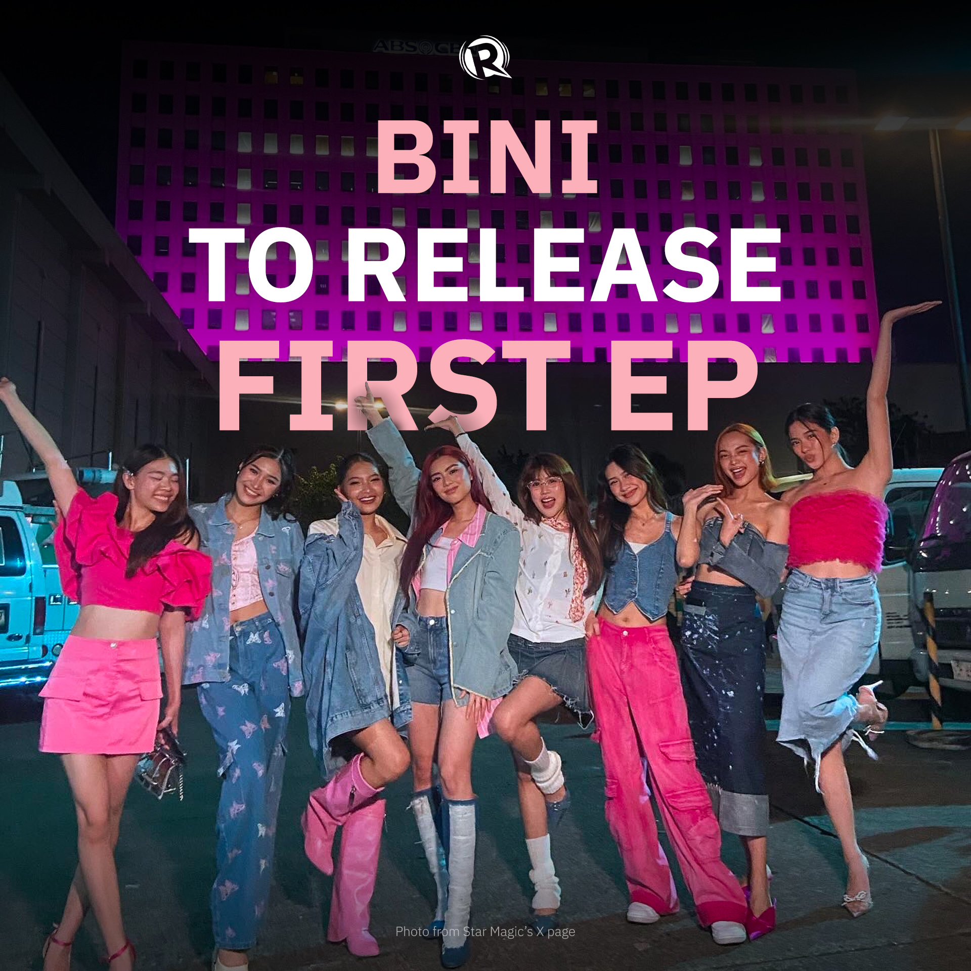Rappler - 'NAITALA NA ANG ARAW' 🌸 P-pop girl group BINI... | Facebook