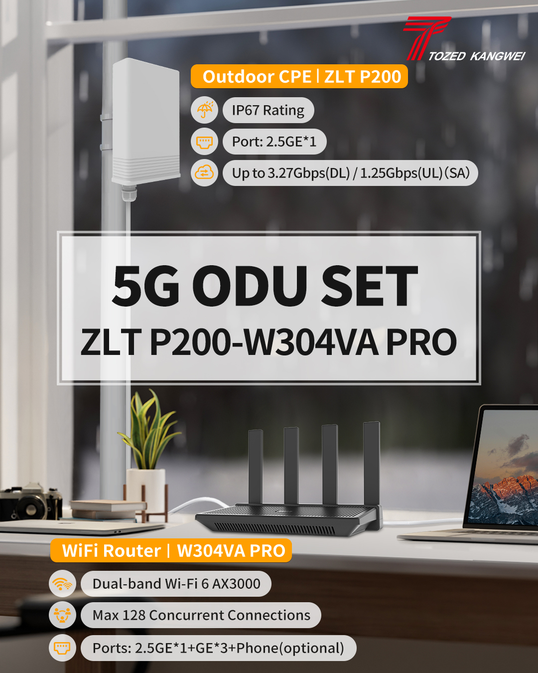 Tozed Kangwei - The ZLT T30 PRO is a unique 4G CPE... | Facebook