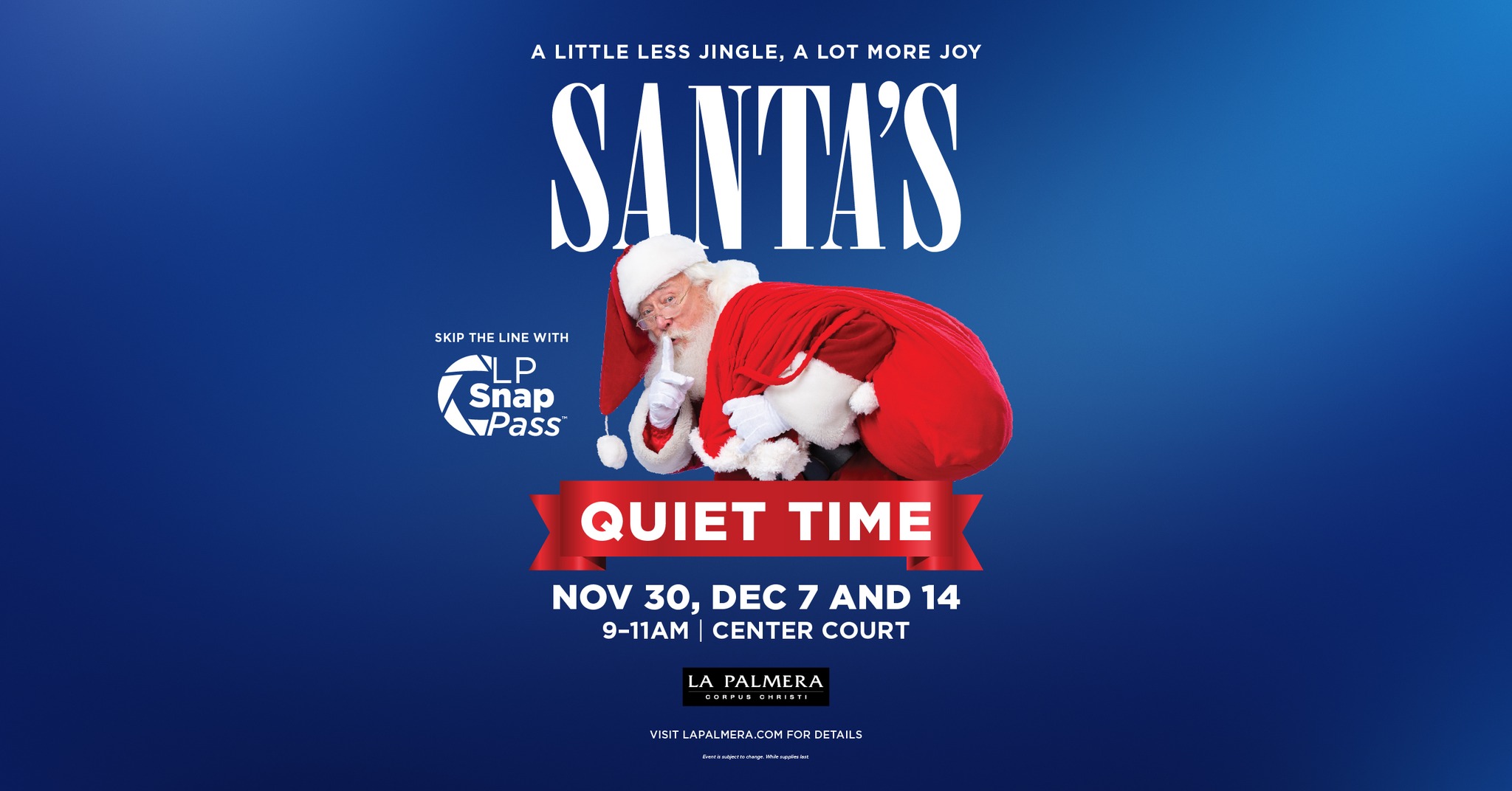 Quiet Time with Santa
