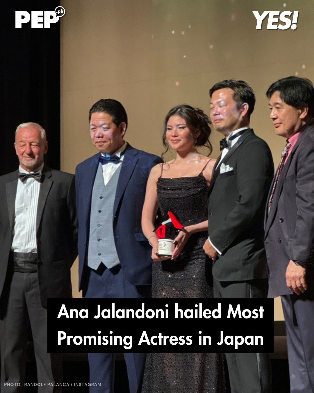 YES! - Actress-producer Ana Jalandoni gets emotional receiving her Most ...